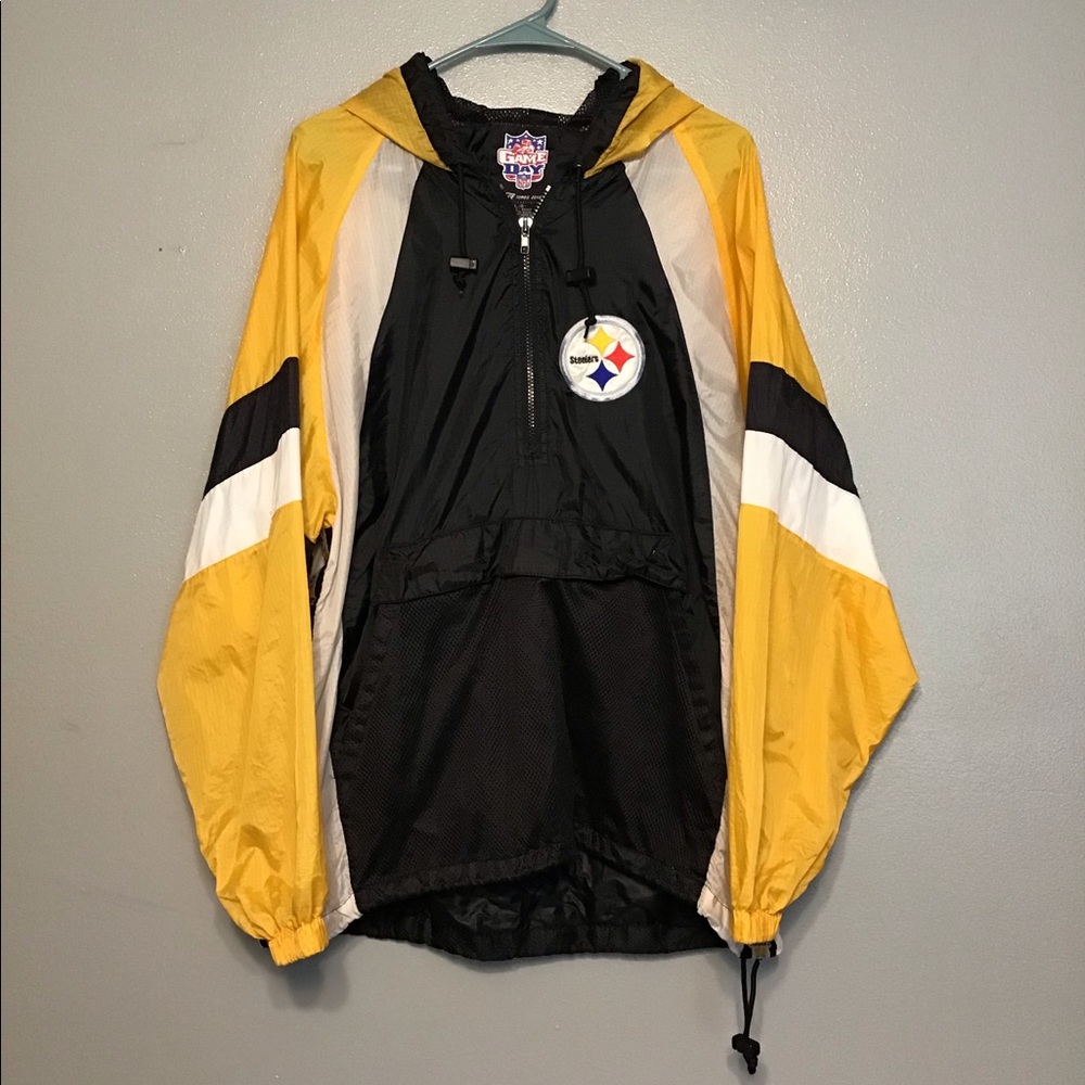 Vintage 90’s Pittsburgh Steelers windbreaker